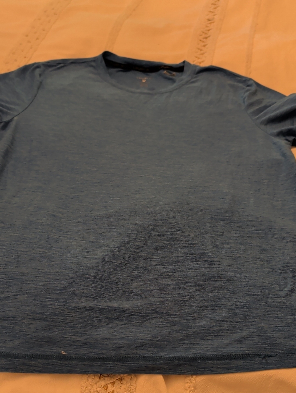 Layer 8 Short Sleeve Crew Neck T-Shirt - Navy Blue